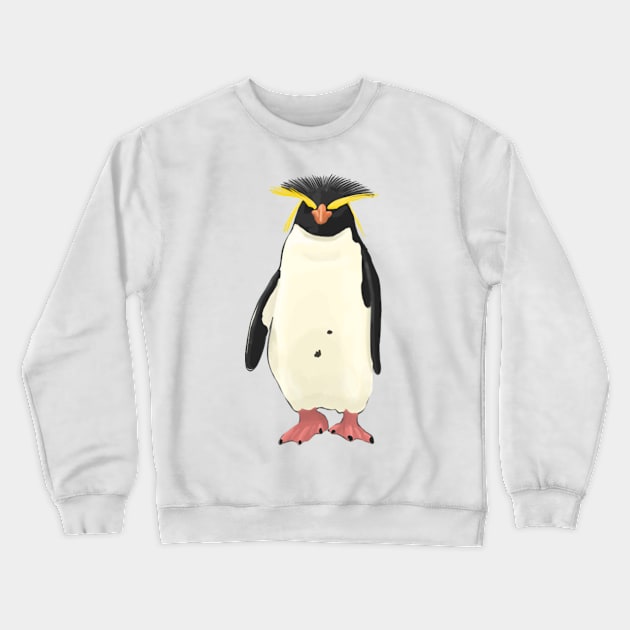 Macaroni Penguin Pal Crewneck Sweatshirt by Fishwhiskerz